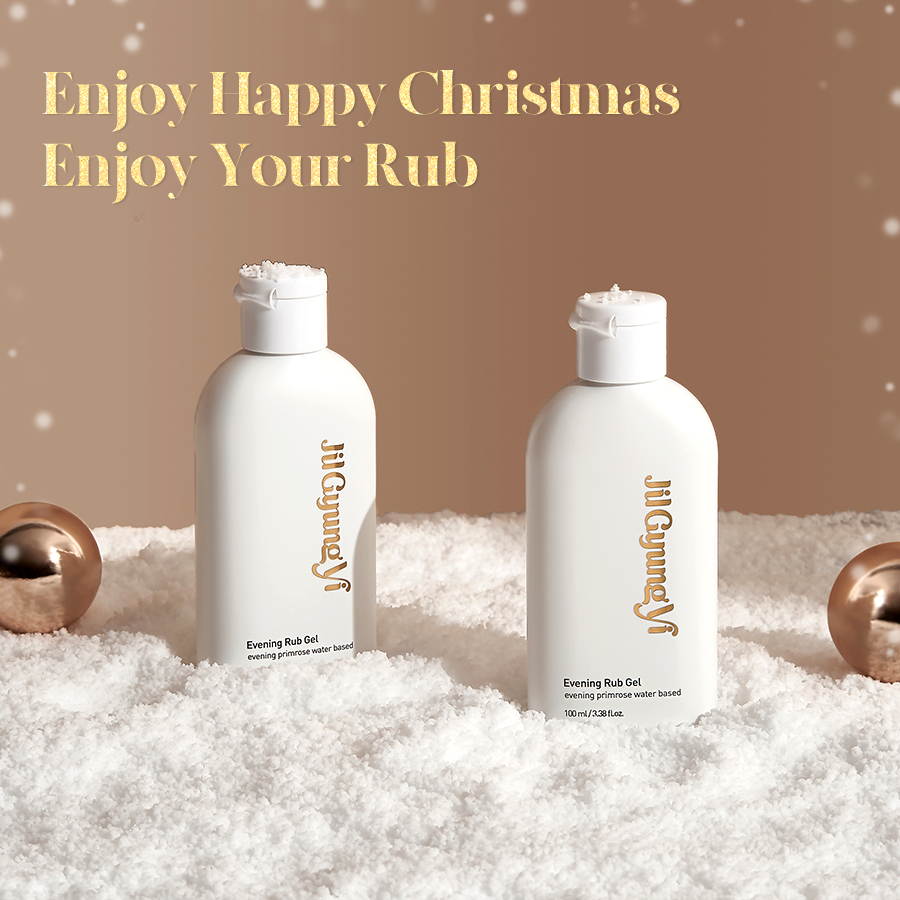 Gel massagecơ thể,  tạo ẩm, trẻ hóa vùng kín Jilgyungyi Evening Rub Gel 100ml