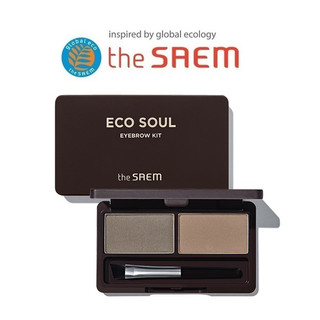 Eco soul eyebrow kit 2.5g x 2ea bộ bột tán mày