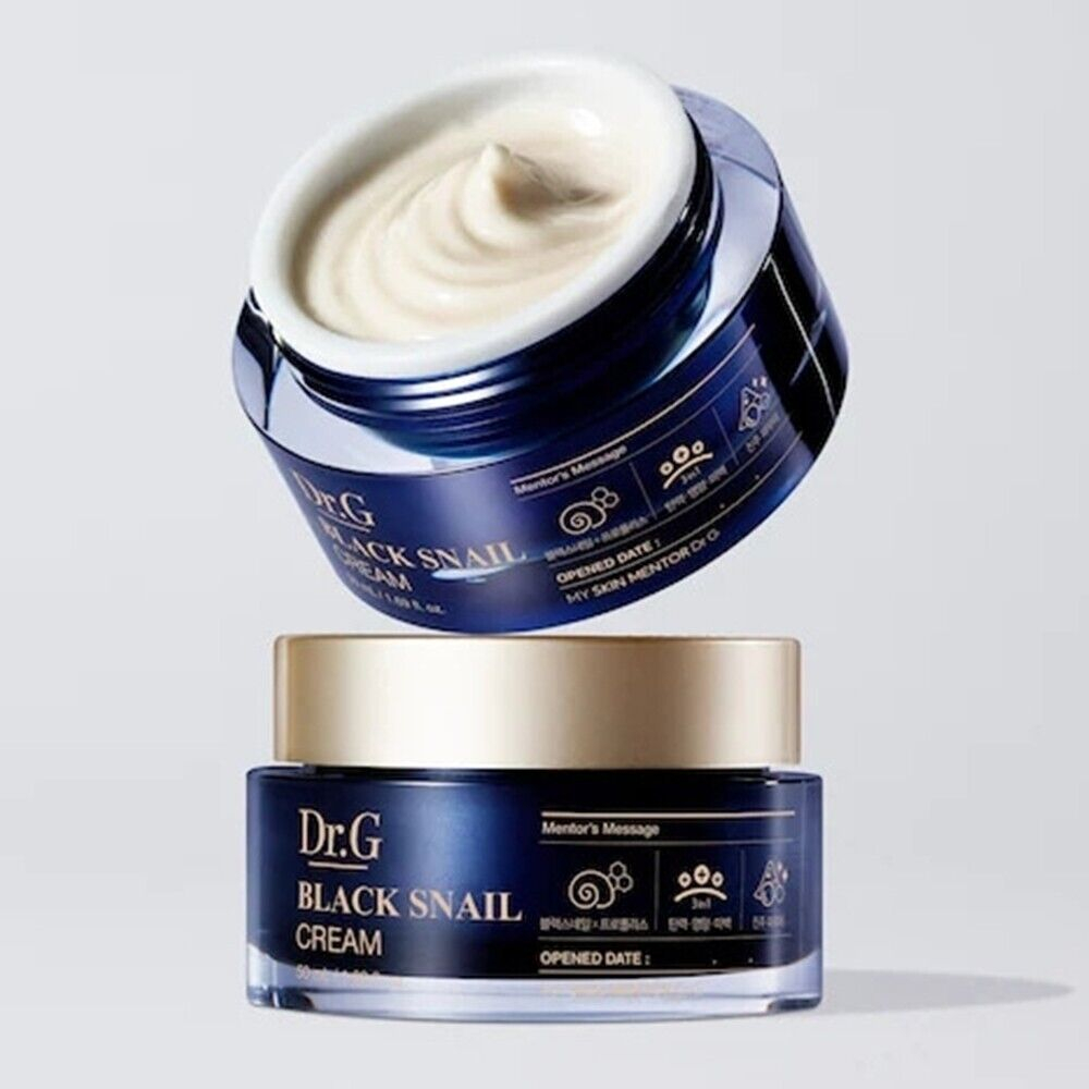 Kem Dưỡng Trẻ Hóa Sáng Da Dr.G Black Snail Cream 50ml + Một Món Quà Nhỏ