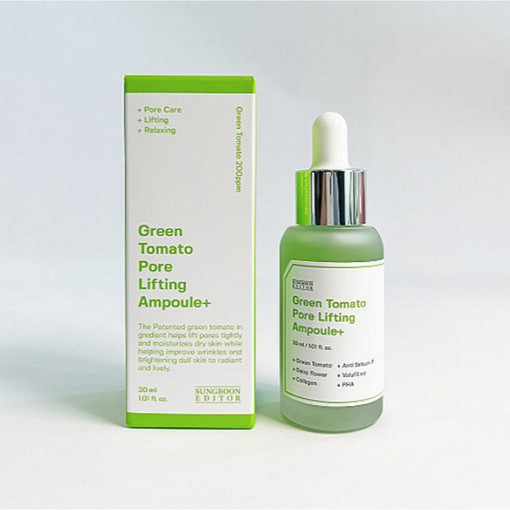Sungboon editor green tomato pore lifting ampoule 40 ml,