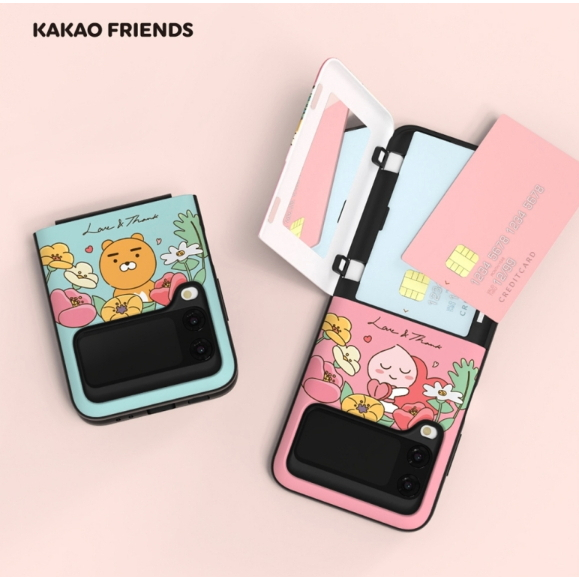 Bao Da Điện Thoại Có Ngăn Đựng Thẻ Cho Samsung Galaxy Z Flip4