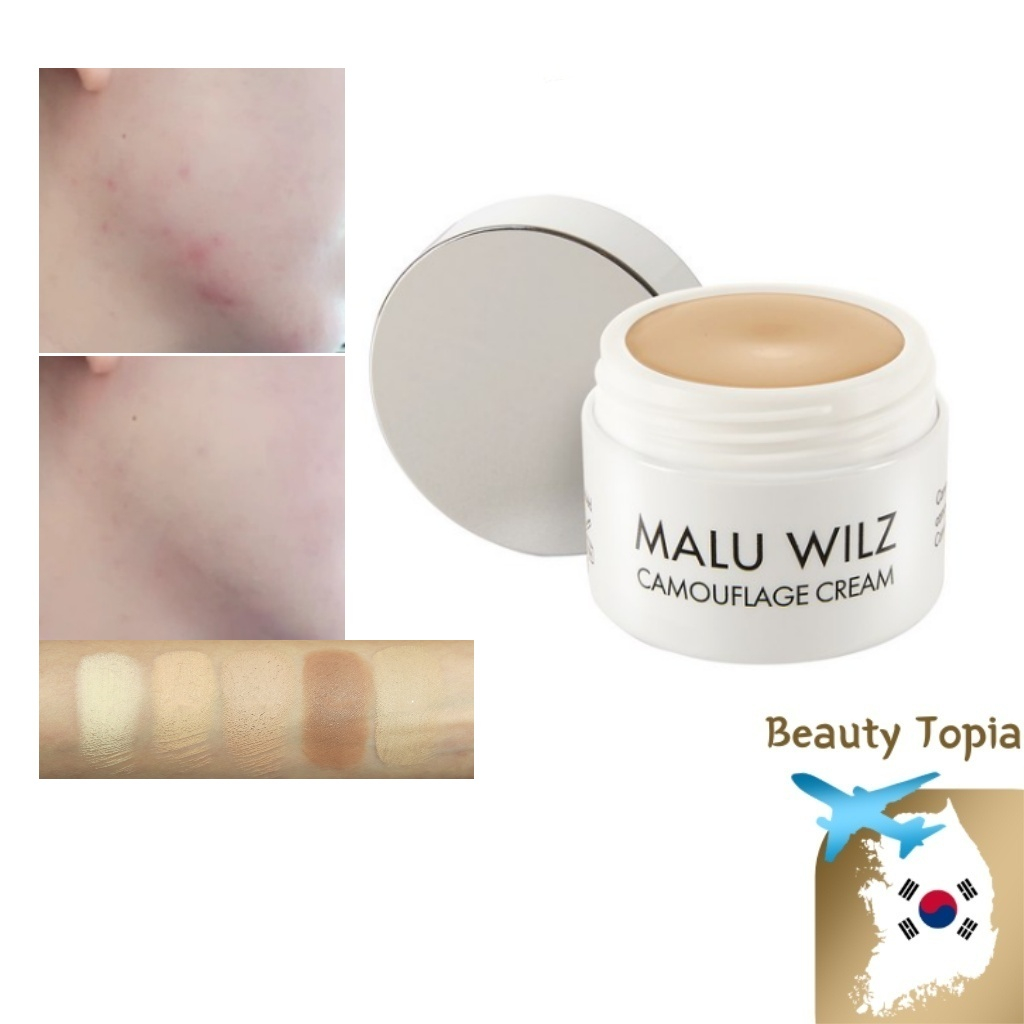 MALU WILZ kem che khuyết điểm Camouflage Cream Concealer 6g