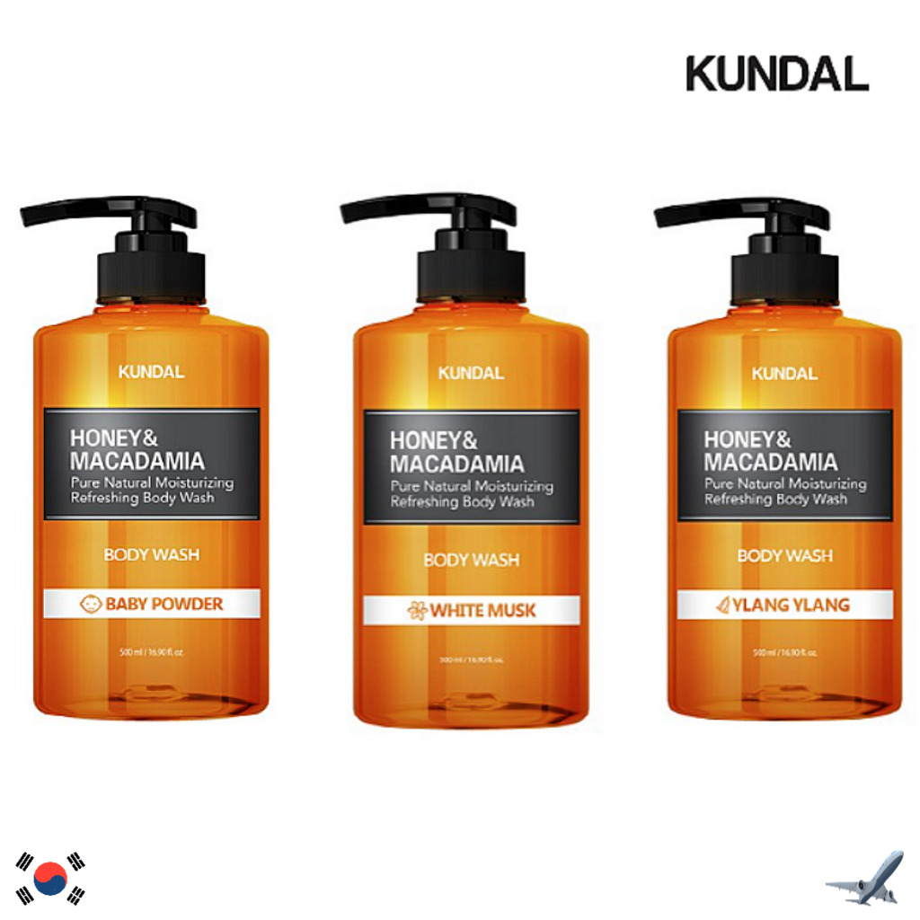 Sữa tắm tinh khiết kundal honey & macadamia 500ml