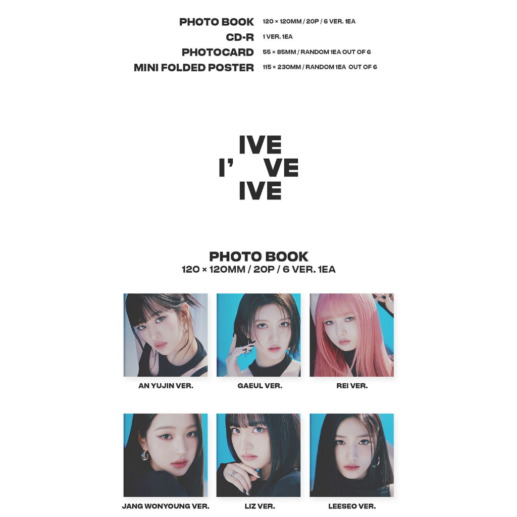 IVE  1st Album Limited Jewel Ver.