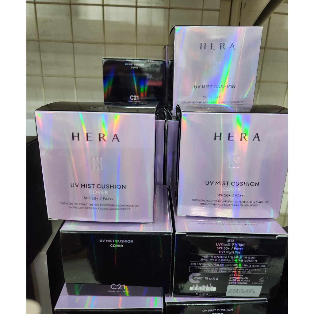 Phấn Nước HERA UV 15g SPF50 + PA + + + + Kèm Lõi No21