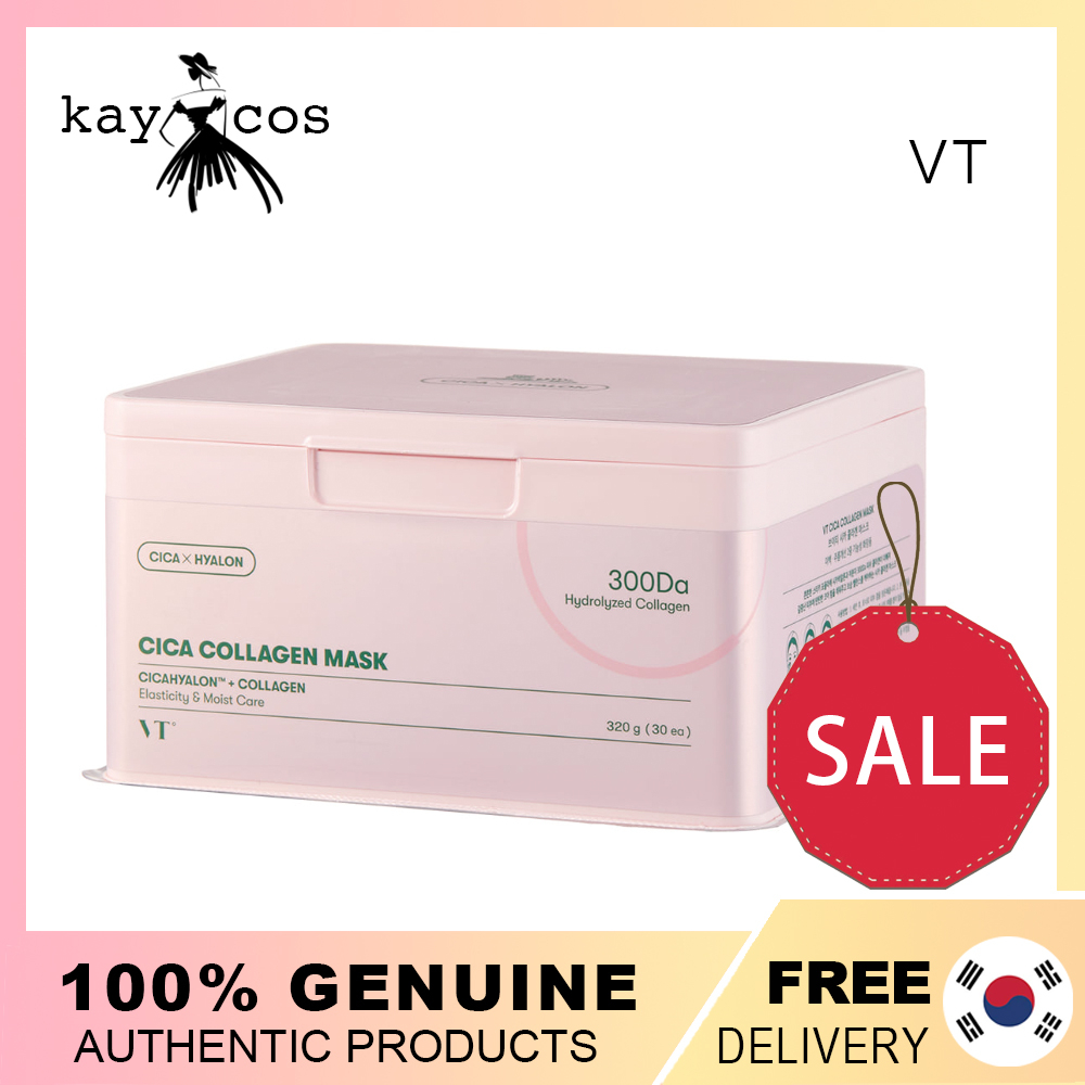 Mặt Nạ Collagen VT Cica 30ea/VT Cica Collagen Mask 30ea