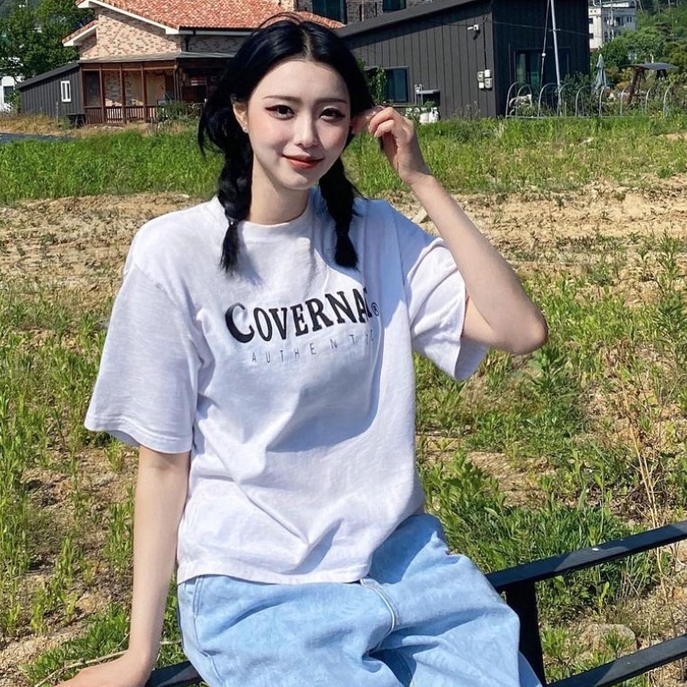 Áo thun Covernat logo Authentic order chính hãng Hàn Quốc