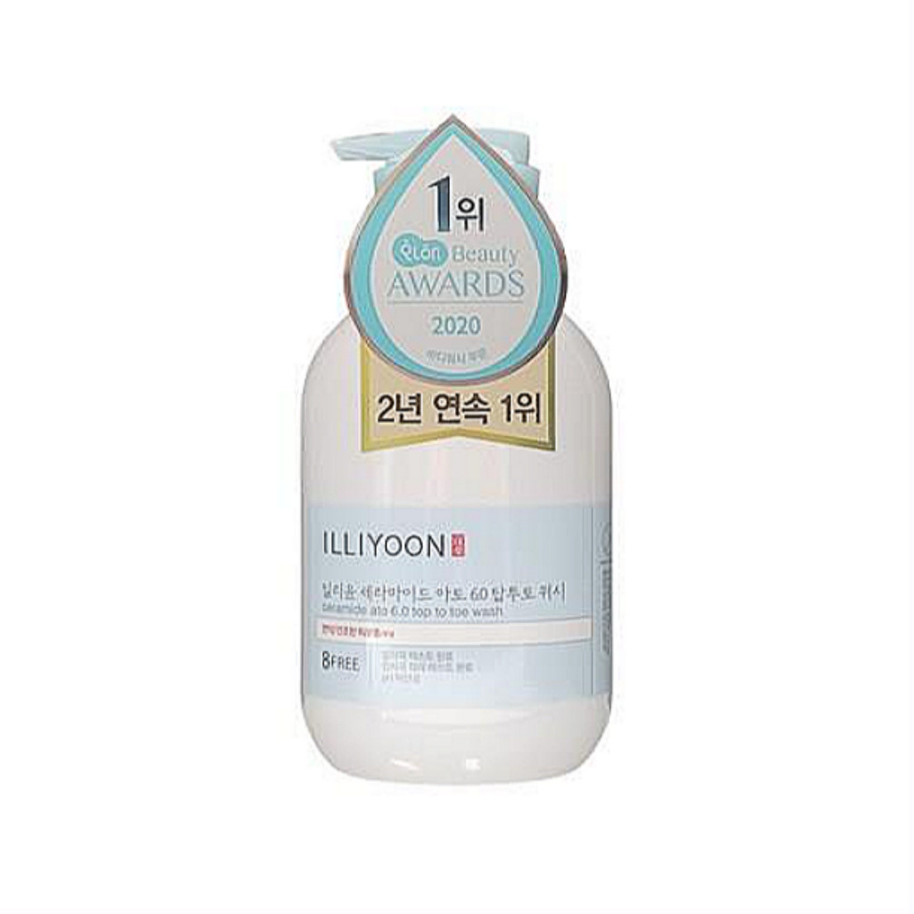 Nước Rửa Mặt ILLIYOON Ceramide Ato 6.0 Top Tour 500 ml