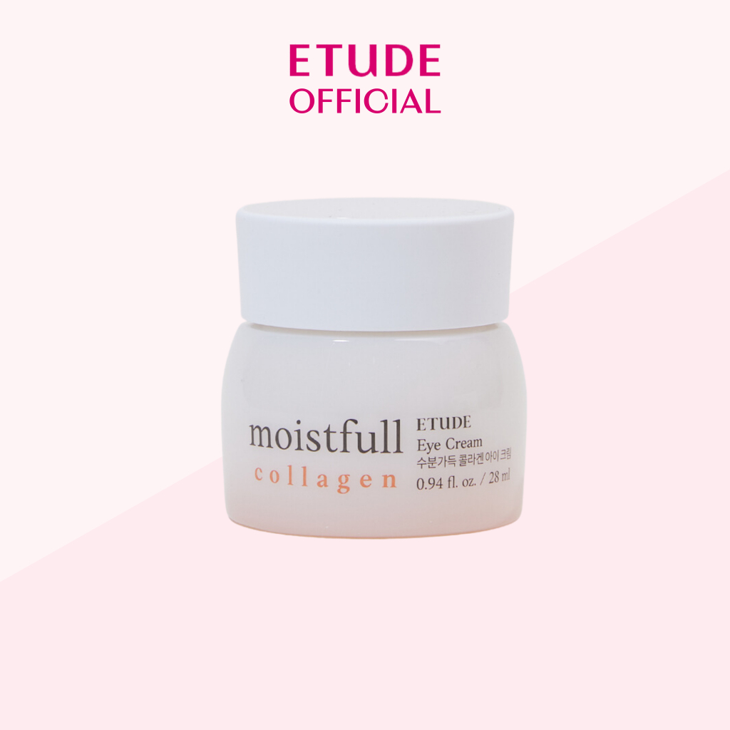 Kem Dưỡng Ẩm Mắt ETUDE 21AD  Chứa Collagen Chăm Sóc Da 28ml