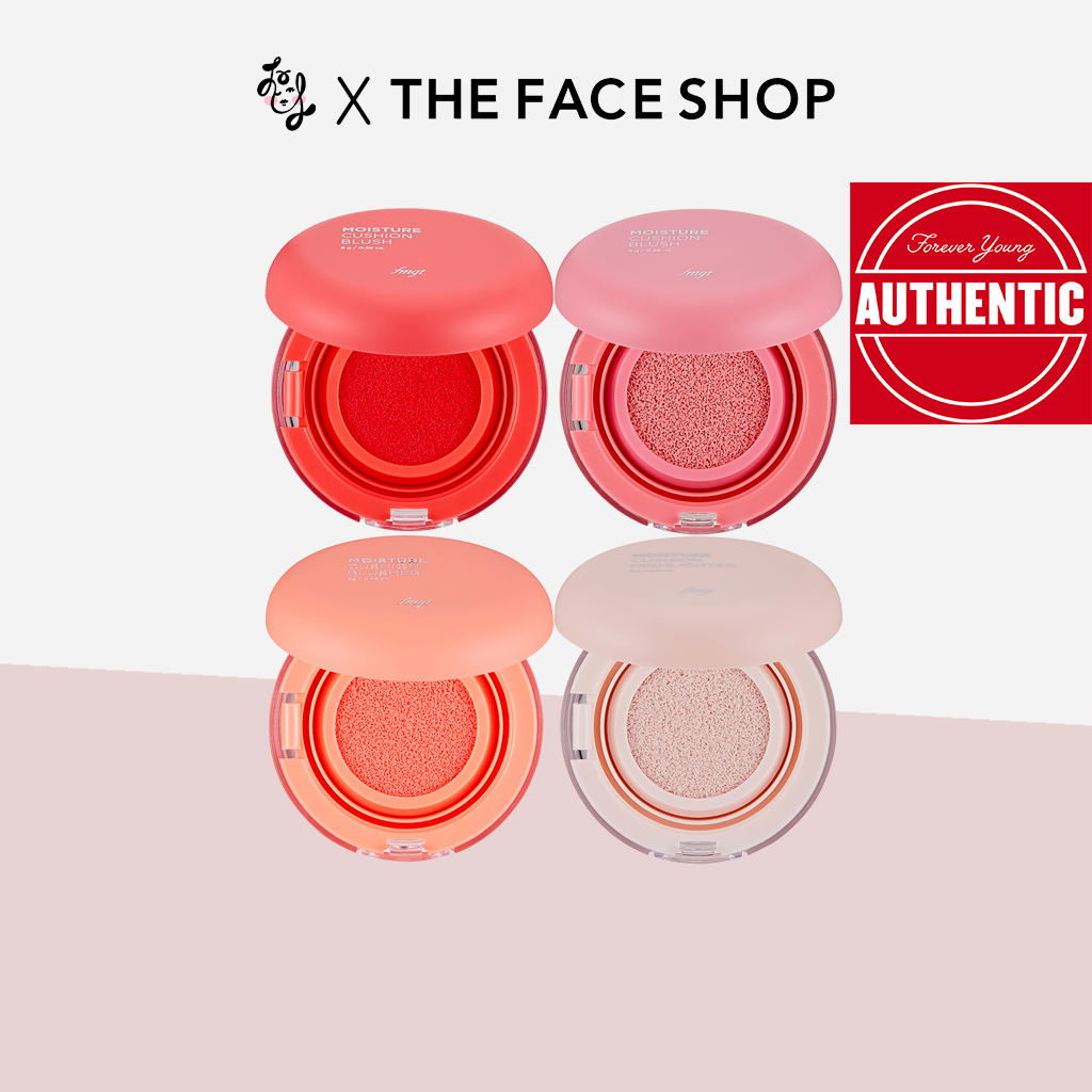 THE FACE SHOP Moisture Cushion Blusher/Highlighter 8g