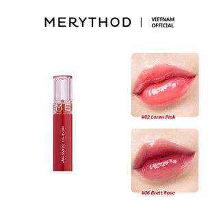[MERYTHOD] Son tint bóng bền màu lâu trôi Reel Tattoo Glass Lip Tint 2.7g
