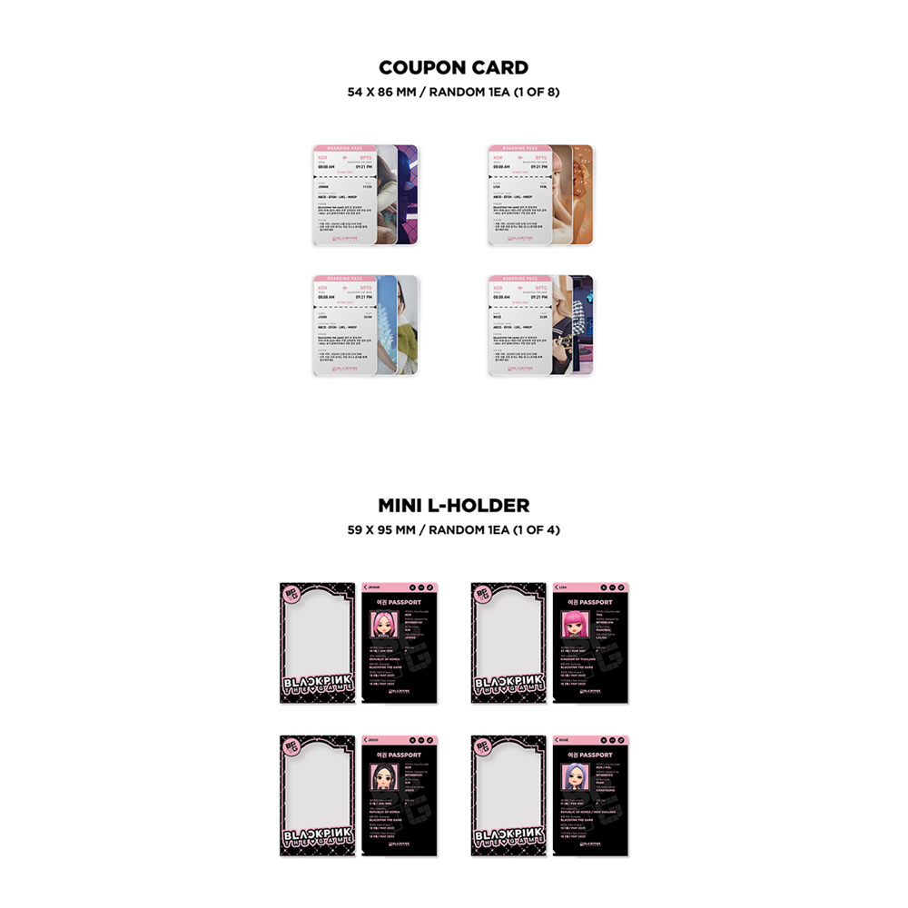 Thẻ game coupon BLACKPINK độc đáo cao cấp