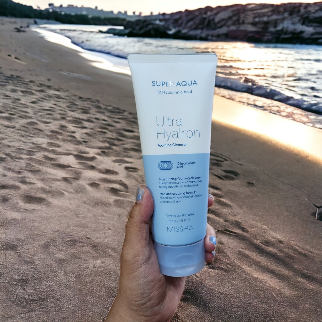 Sữa Rửa Mặt Tạo Bọt Missha Super Aqua Ultra Hyalron Cleansing Foam 200ML