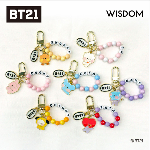 Chìa khóa kim loại bt21 minini