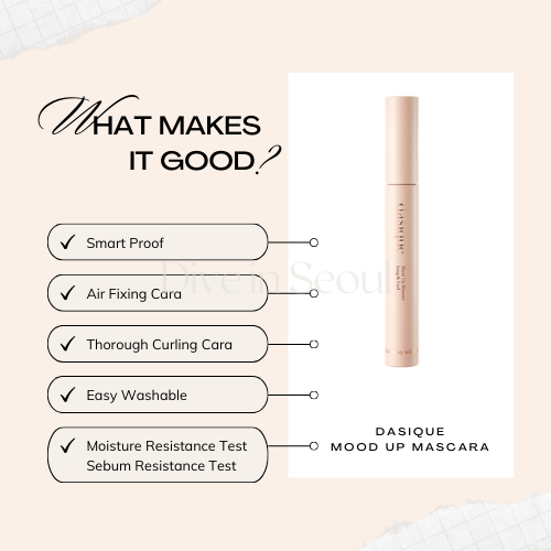 Mood UP MASCARA LONG & CURL - 2 MÀU / 7,5g