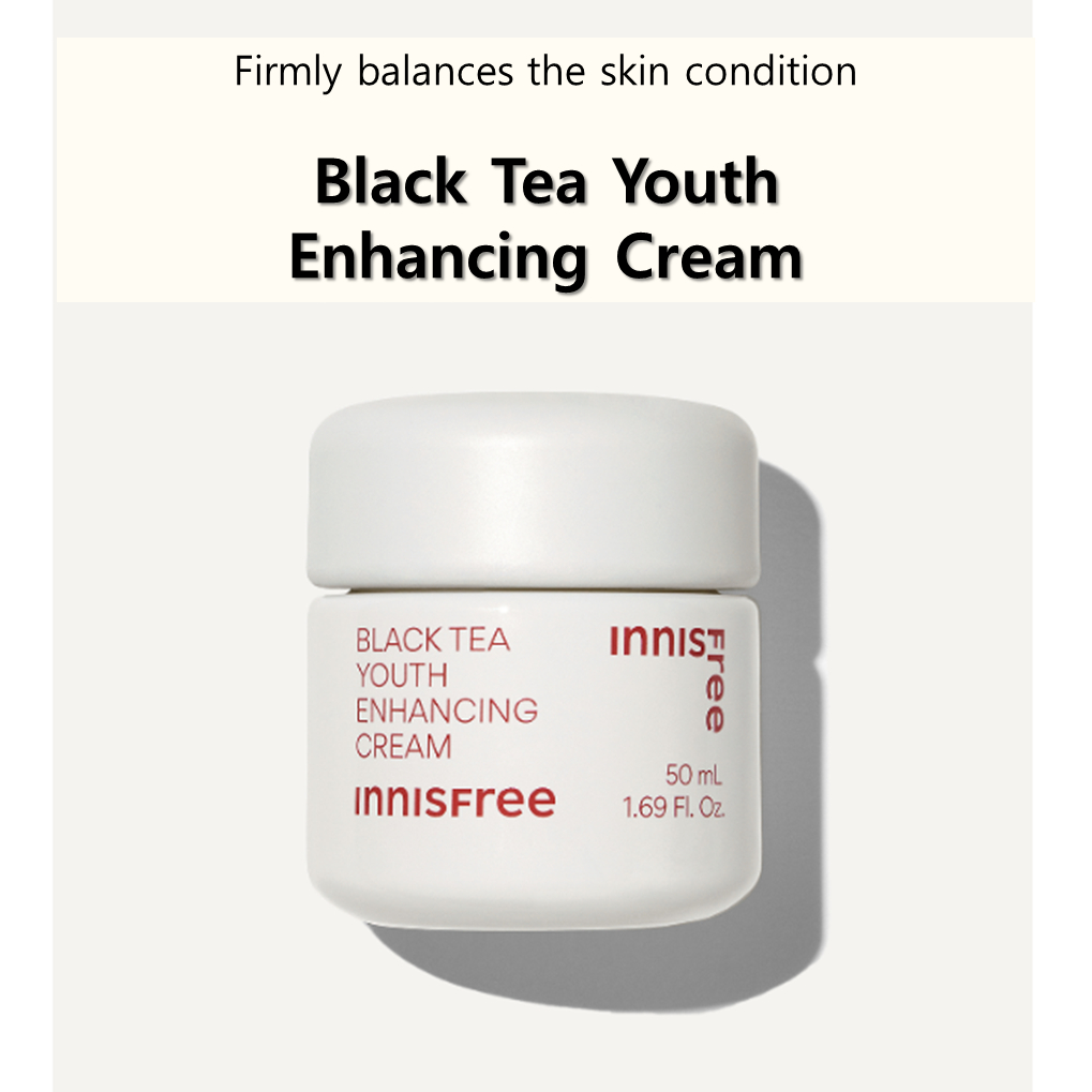 Kem Trà Đen innisfree Trẻ Hóa Làn Da / innisfree Black Tea Youth Enhancing Cream 50ml