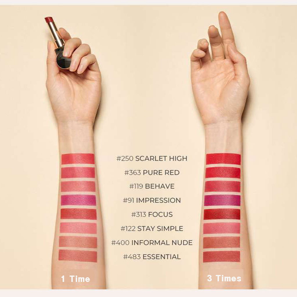 Son Lì Mịn Môi Phiên Bản MỚI HERA ROUGE HOLIC MATTE 3g full bảng màu Siêu HOT, son hera rouge, Son môi Hera chính hãng