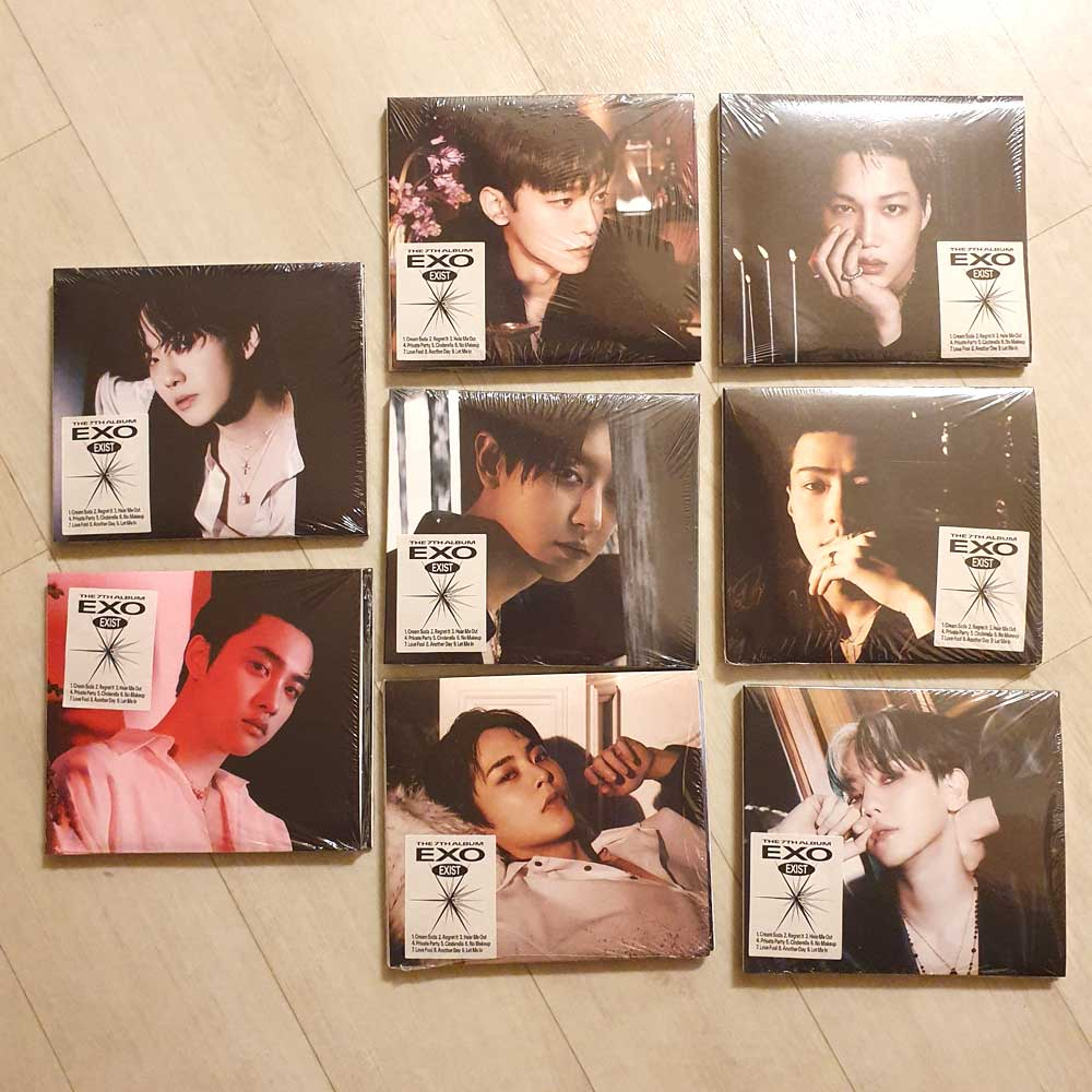 Album EXO THE 7th ALBUM EXIST Digipack Ver.