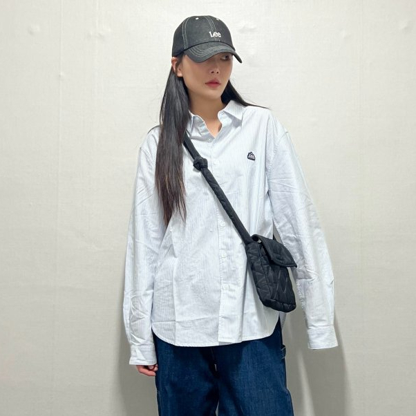 Mũ lưỡi trai Lee in logo Small Twitch order chính hãng Hàn Quốc