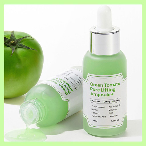 [sungboon Editor] green tomato pore lifting ampoule 30ml 1plus1 với quà tặng mẫu miễn phí 2ml