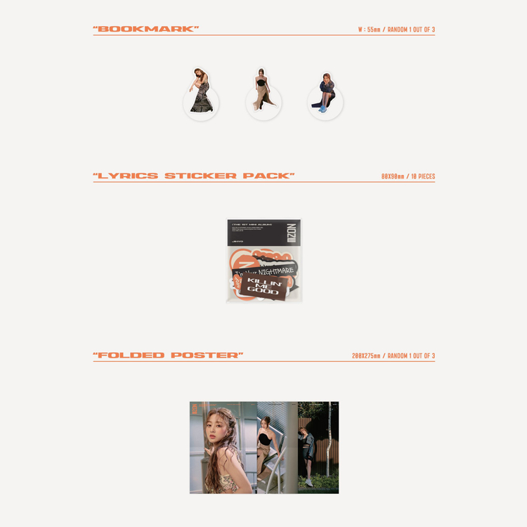 Album mini đầu tay JYP Entertainment TWICE JIHYO "ZONE"