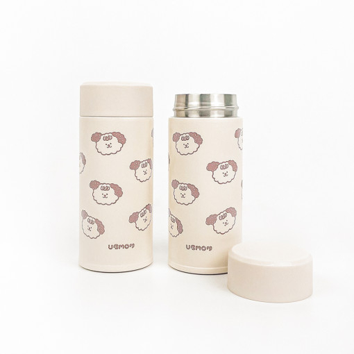 Bình uống nước giữ nhiệt UBMOM One-Touch Bubblemong Stainless Tumbler 220ml