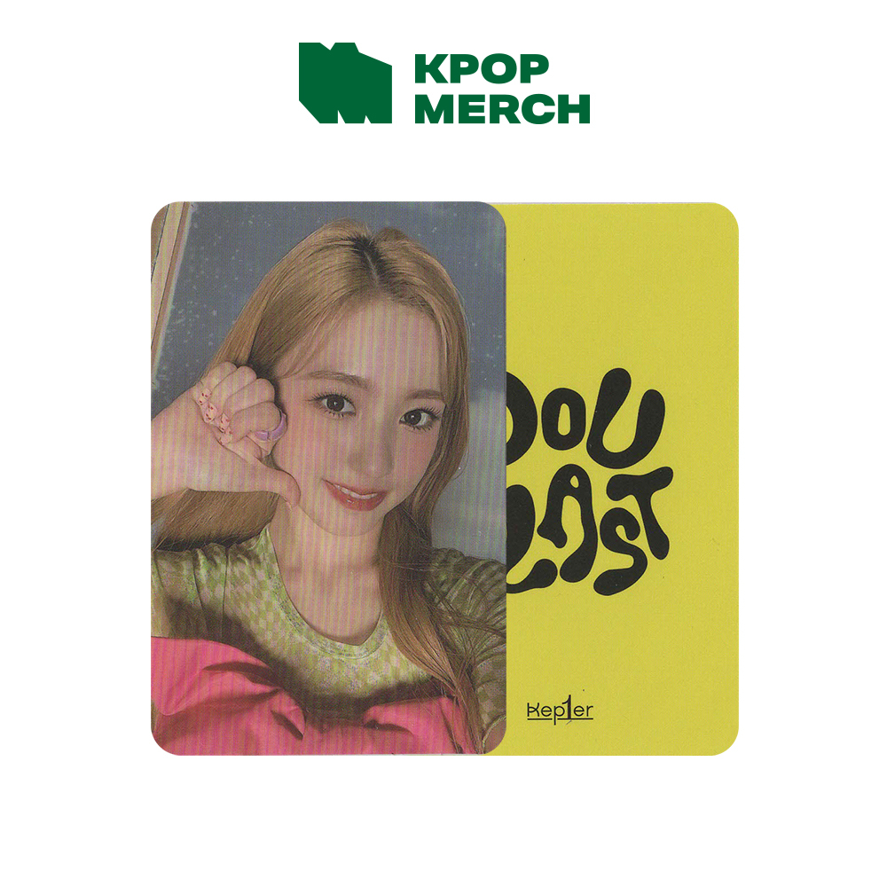 Kep1er Only Pob 2nd mini album Doublast synnara pob Photo card Random