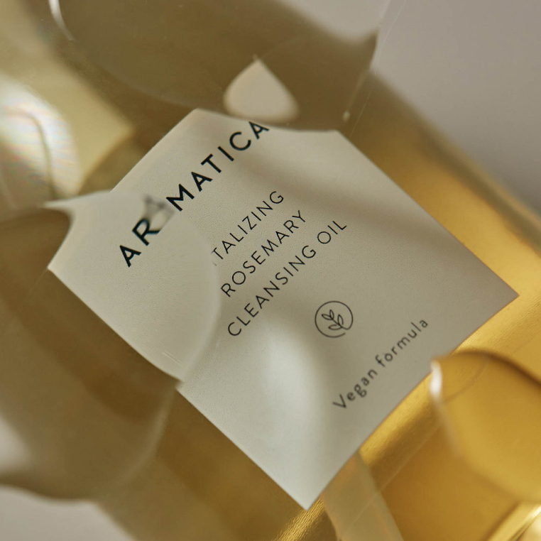 Dầu tẩy trang chiết xuất hương thảo trẻ hóa hồi phục da AROMATICA VITALIZING ROSEMARY CLEANSING OIL 200ml