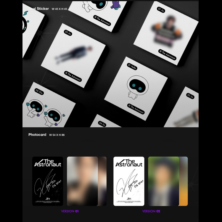 Album Hybe Labels BTS Jin The Astronaut