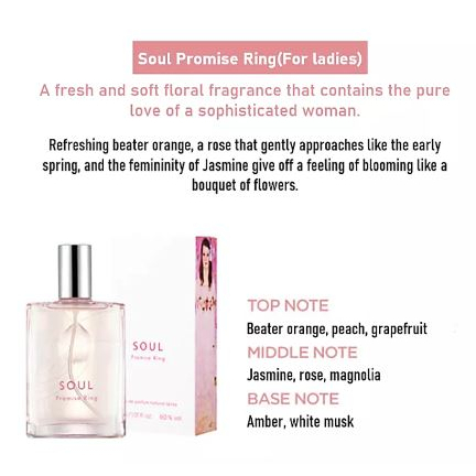 THE FACE SHOP Chai Xịt Nước Hoa Soul Eau De 30ml