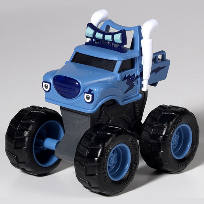 Babybus - Bộ Đồ Chơi Xe Tải Quái Vật Lăn Gấu Trúc / Xe Buýt Minicar Có Bánh Xe Di Chuyển Miễn Phí Cho Bé