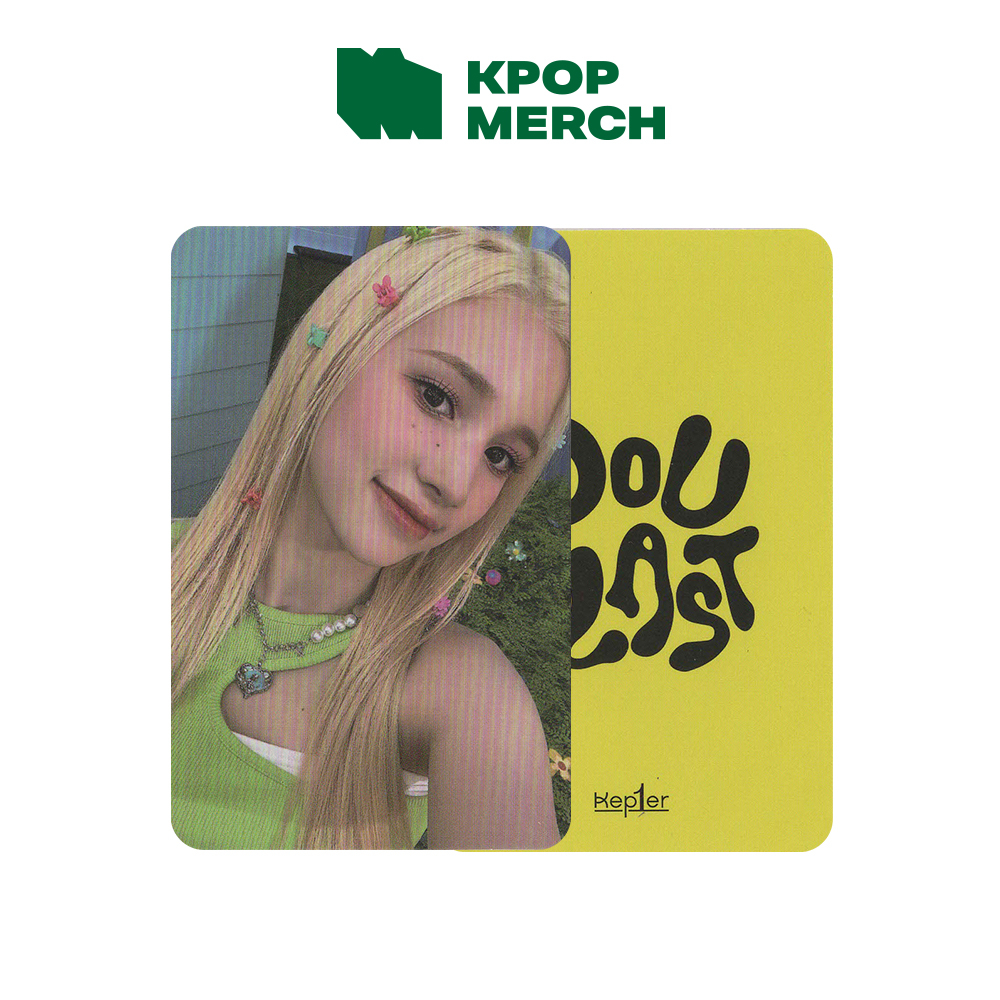 Kep1er Only Pob 2nd mini album Doublast synnara pob Photo card Random