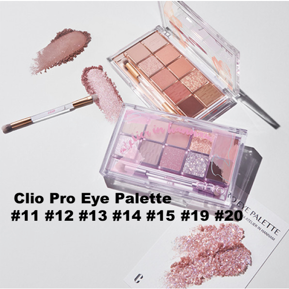 Bảng Phấn Mắt CLIO 6g Trang Điểm Chuyên Nghiệp