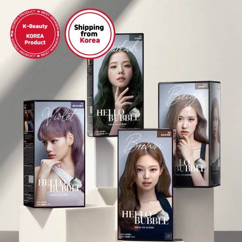 ★K-beauty K-Beauty K-Beauty★ * Hàn Quốc Tốt Nhất * Thuốc Nhuộm Tóc Mise-Nc Ne Bong Bóng Tự Nhuộm Tóc Màu Trắng
