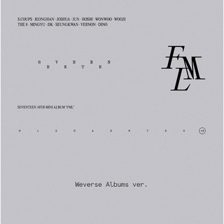 SEVENTEEN [FML] 10th Mini Album (Weverse Albums Ver.)