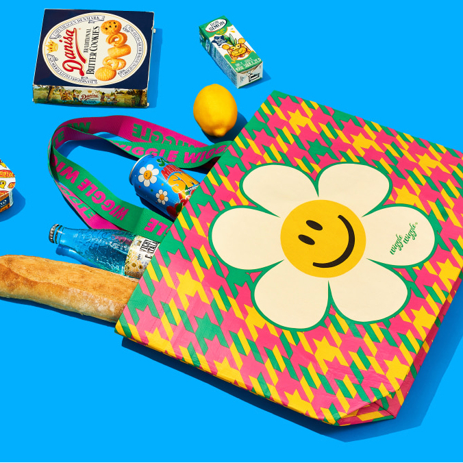 Túi Mua Sắm Tái Sử Dụng  - Kiểm Tra Răng Tròn