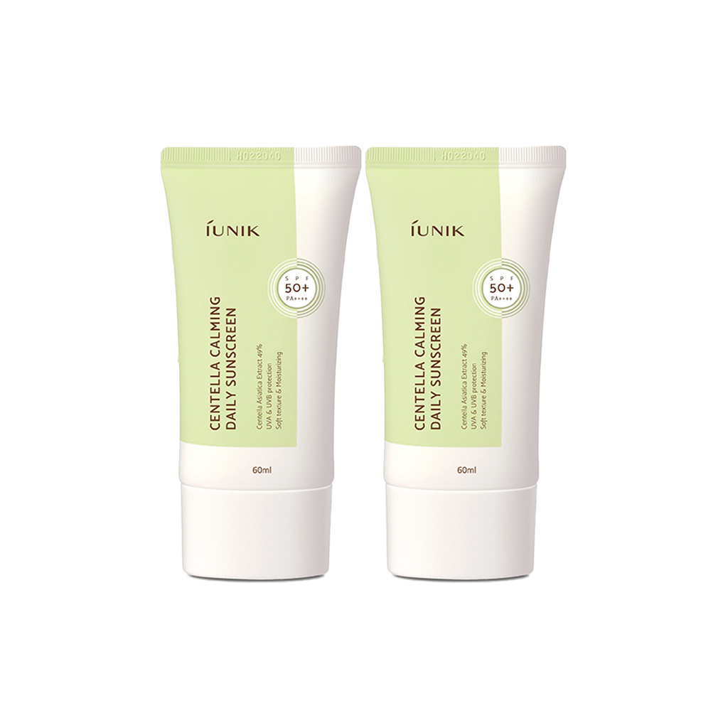 Iunik centella calming daily sunscreen 60ml spf 50+ pa++++