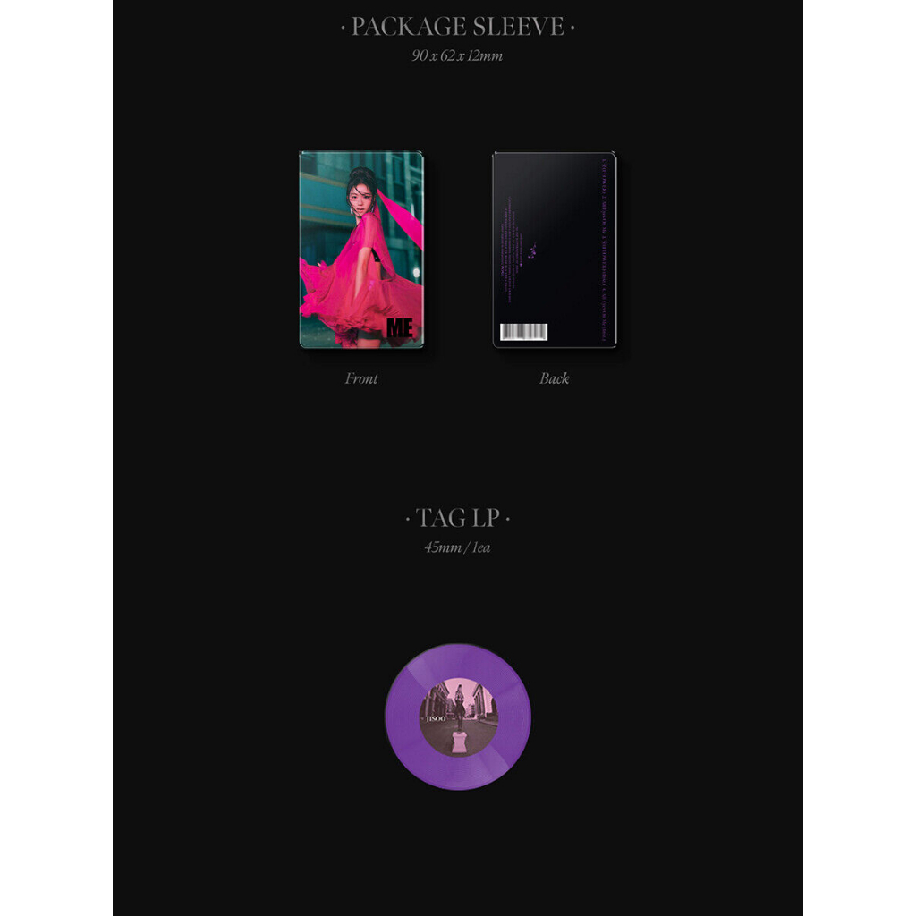 BLACKPINK JISOO  First Single Album TAG ALBUM