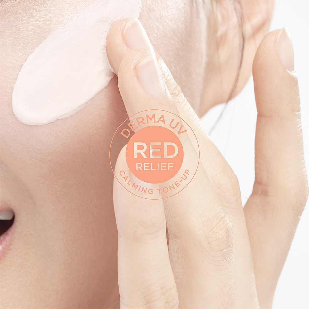 AESTURA Derma UV 365 Barrier Hydro Mineral Sun Block / Red Calming Tone-Up Sunscreen Kem Chống Nắng Aesturaderma uv 365 barrier Chống Tia uv Làm Dịu Tông Màu Da pa + + + - Bảo Vệ Da