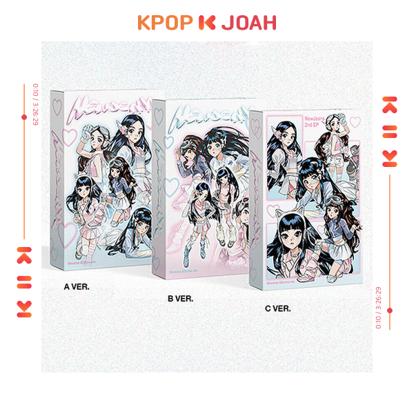 NEWJEANS  2nd EP Album  3 Version Set