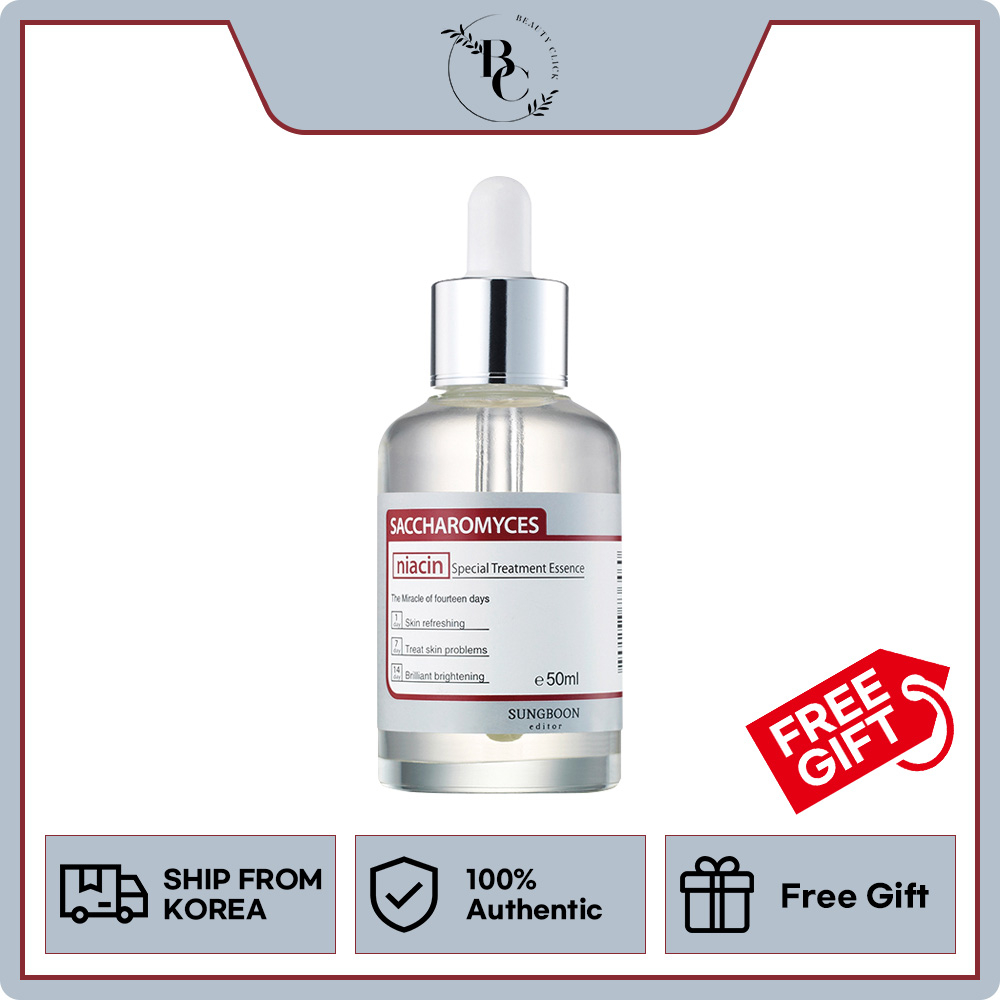 Tinh Chất Làm Sáng Và Mịn Da Sungboon Editor Saccharomyces Niacin Special Treatment Essence 50ml