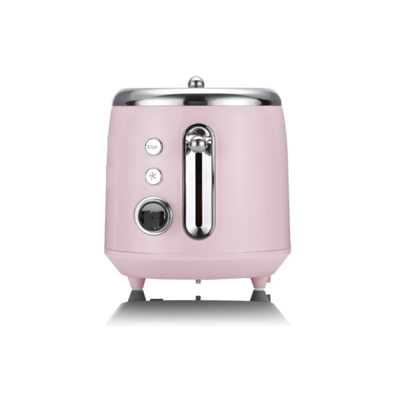 Kitchen Flower Cookin Retro Electric Toaster Pink Color