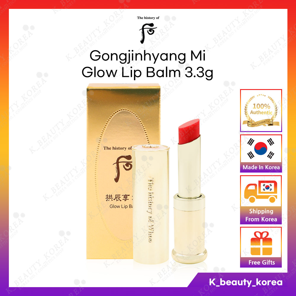 [The History of Whoo] Son Dưỡng Gongjinhyang Mi 3.3g / Son Tint K-Beauty]