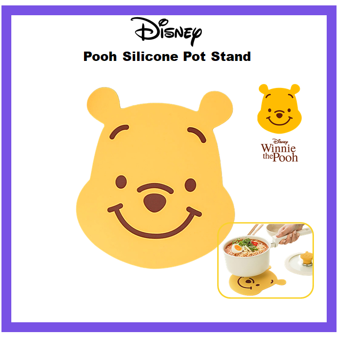 [Disney] Giá Đỡ Nồi Silicon Gấu Pooh