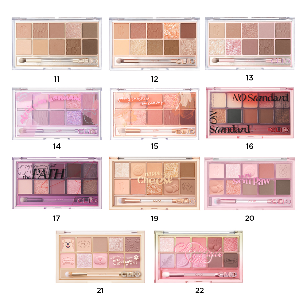 Bảng Phấn Mắt Clio Màu Sắc Độc Đáo Thiết Kế Chất Lượng Cao 6g