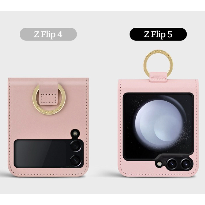 Samsung galaxy z flip 3 4 5 bao da bê có dây đeo - 2 loại / màu đỏ oải hương màu xanh lá cây đen rượu vang hồng giá đỡ bỏ túi có thể đính kèm da bò có dây đeo chéo dài có thể tháo rời