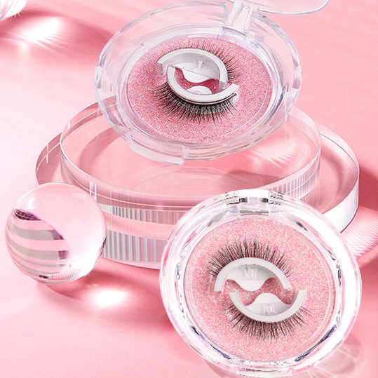 1 Cặp Lông Mi Giả Tự Nhiên Không Cần Keo Dán Có Thể Tái Sử Dụng Trong 3 Giây