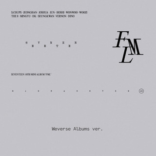 SEVENTEEN - FML(Weverse Albums ver) 10th Mini Album