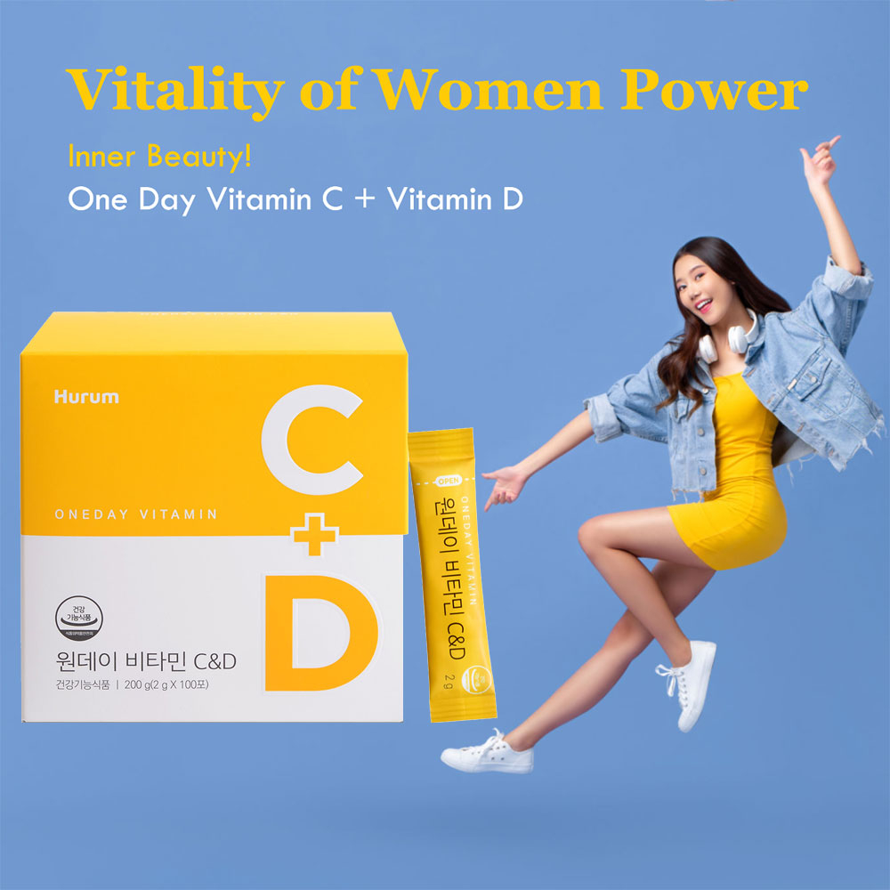 HURUM Túi Vitamin C 2g X 10ea 2g X 10ea Hàn Quốc Chuyên Dụng