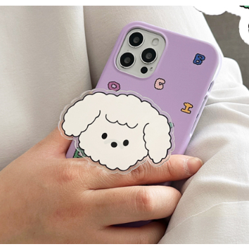 🇰🇷 Đây là size lớn, acrylic grip tok dễ thương hiệu Giá đỡ điện thoại nhanh